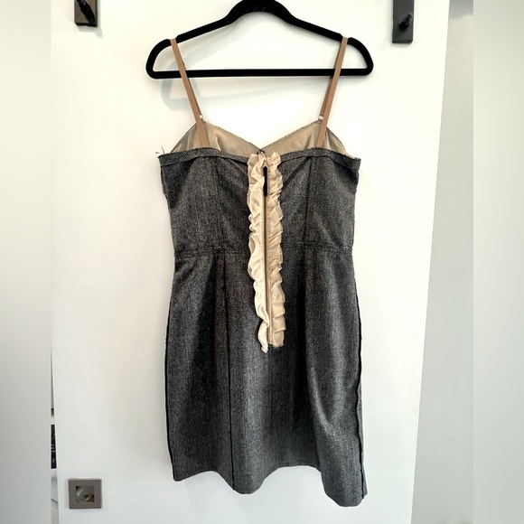 Dolce&Gabbana D&G, Tweed light weight wool shift mini dress. Sz44 - Picture 2 of 10